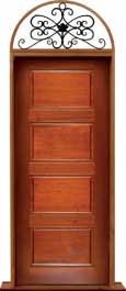 horizontal 4 panel: double door + sidelight on left