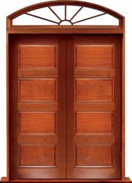 horizontal 4 panel: double door + sidelight on left