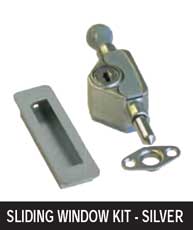 Sliding window KIT - silver