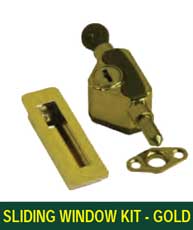 Sliding window KIT - gold